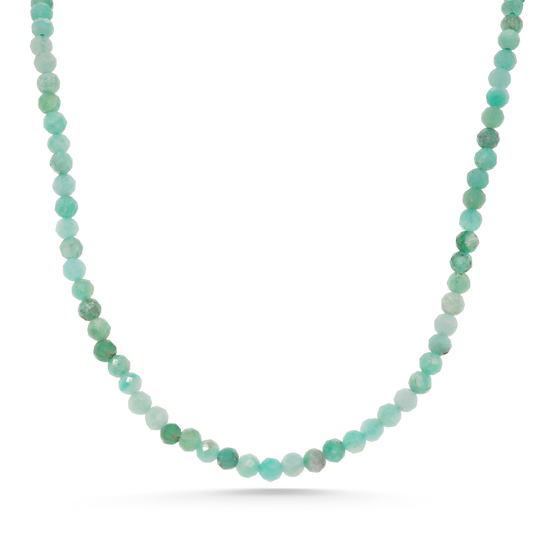 Emerald Orbit Bead Necklace