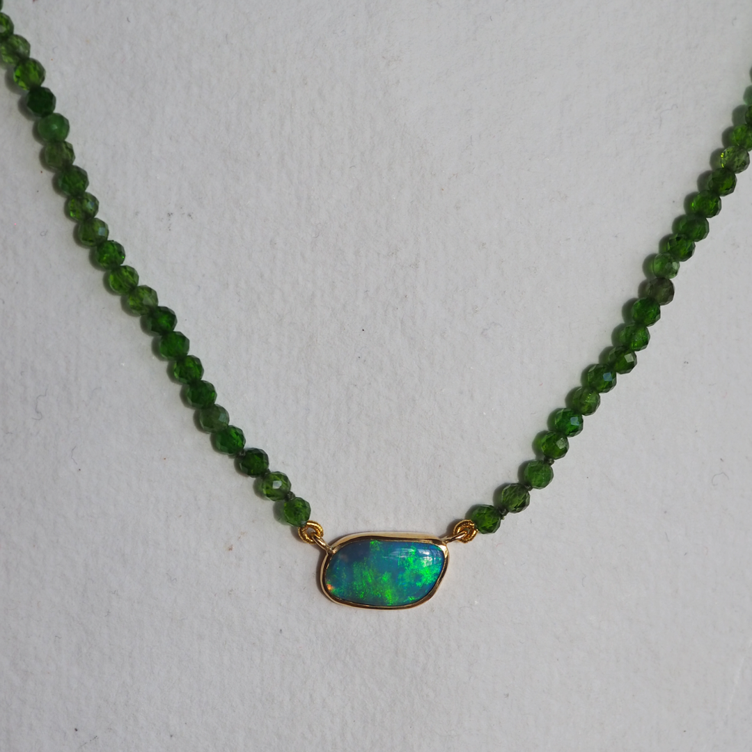 Seagrass Necklace OOAK