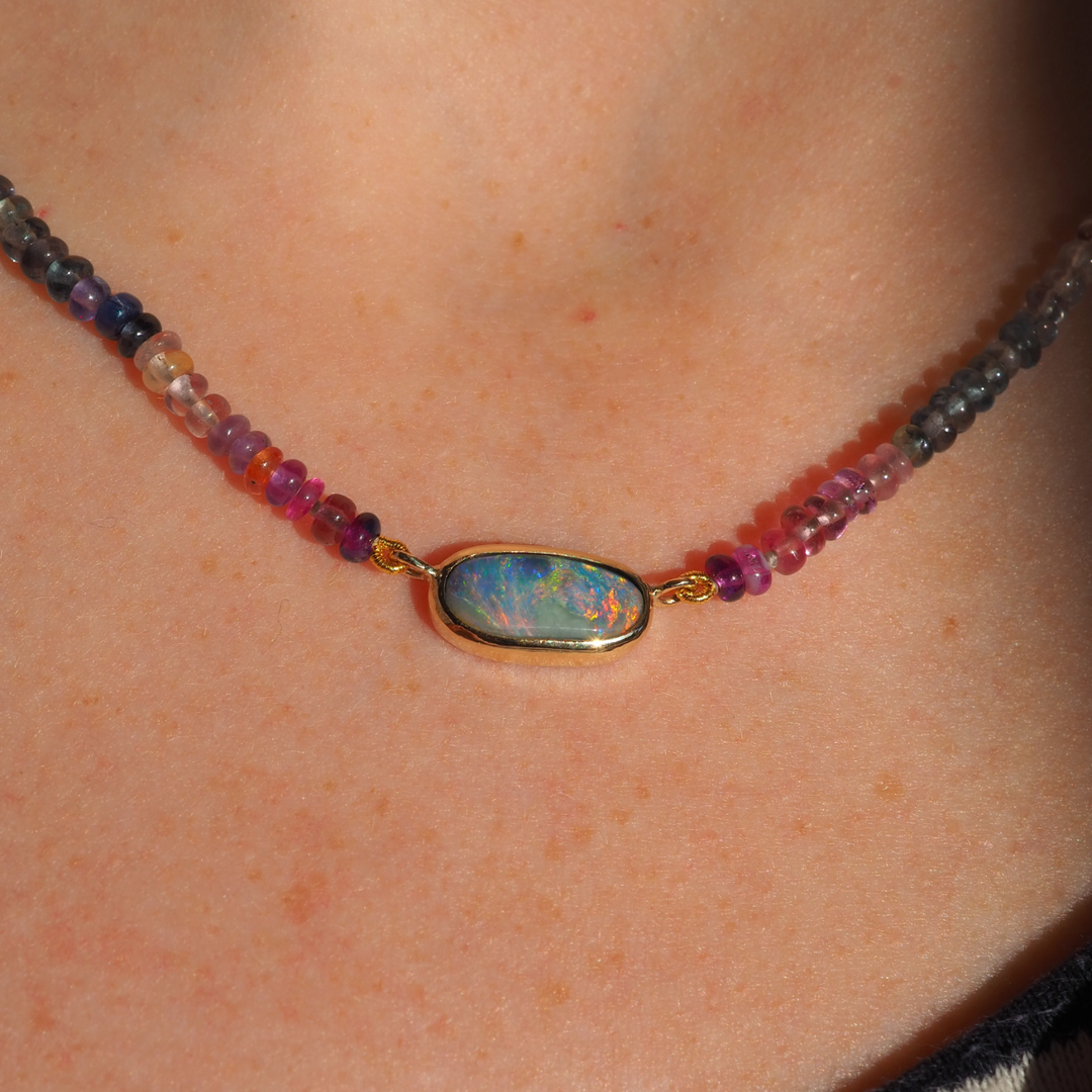 Sunset Necklace OOAK